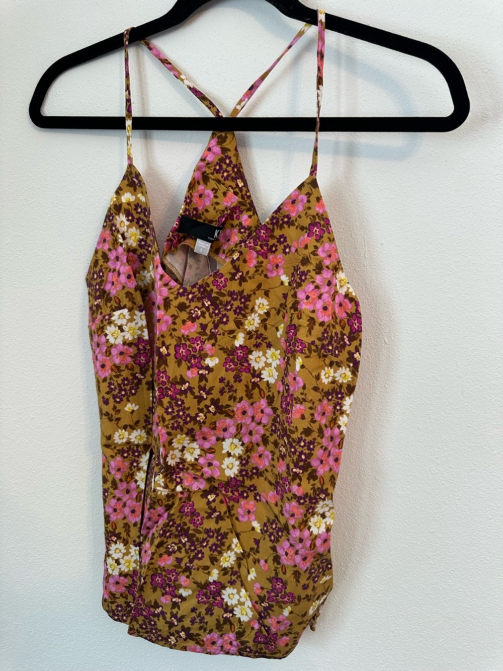 KUT FROM THE KLOTH Floral Tank Top Womens Size Small NWT